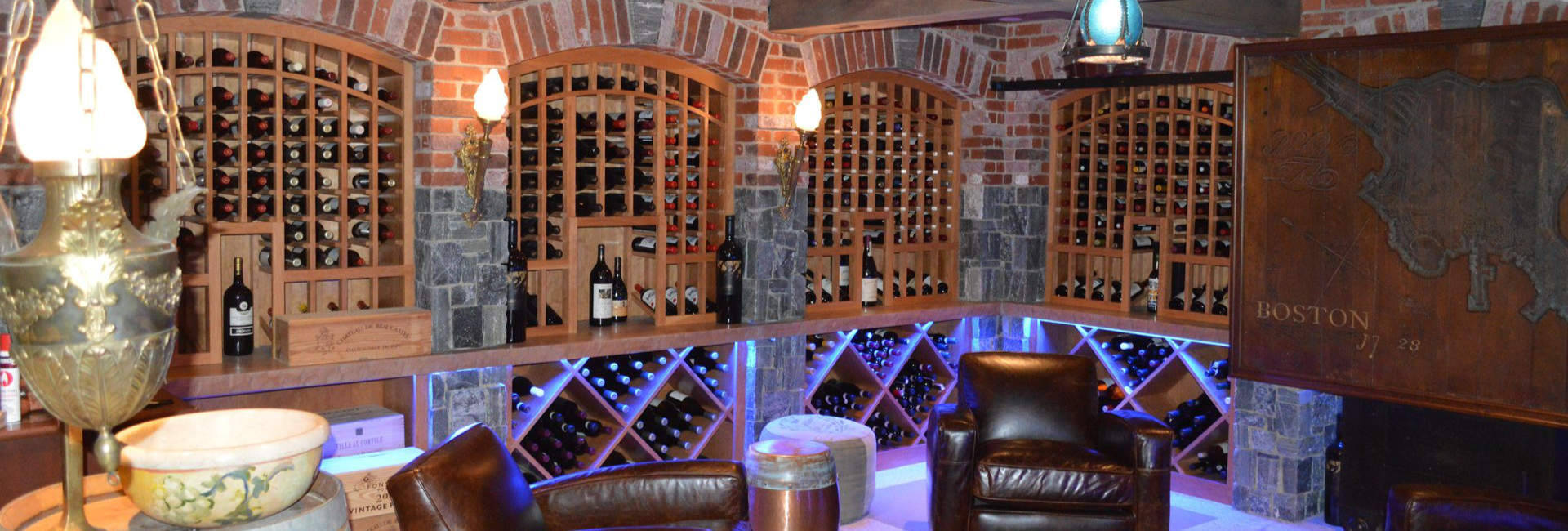 We've crafted hundreds of beautiful residential wine cellars by hand that appeal to all the senses.